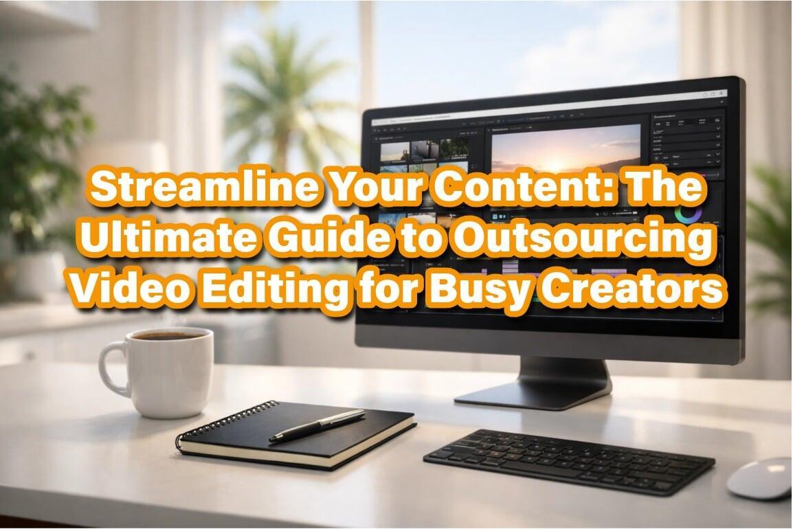 Streamline Your Content: The Ultimate Guide to Outsourcing Video Editing for Busy Creators